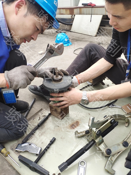 风机维修更换轴承